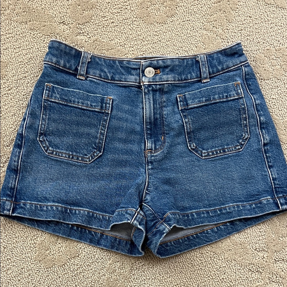 J Crew Classic Blue Denim Women's Shorts